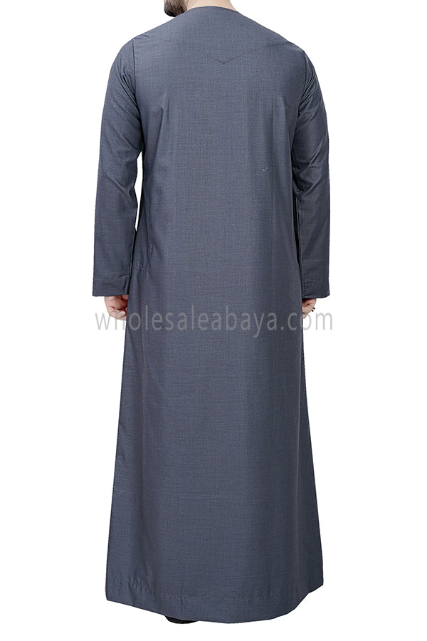 Men's Omani Style Thoube 90008 RL16 Grey