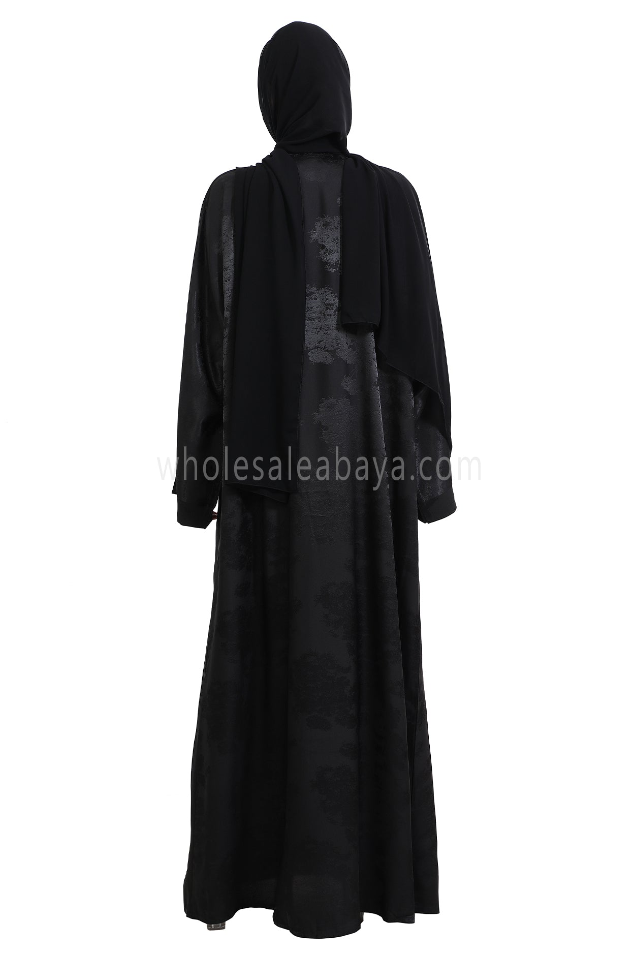 Urban Jacquard Open Abaya