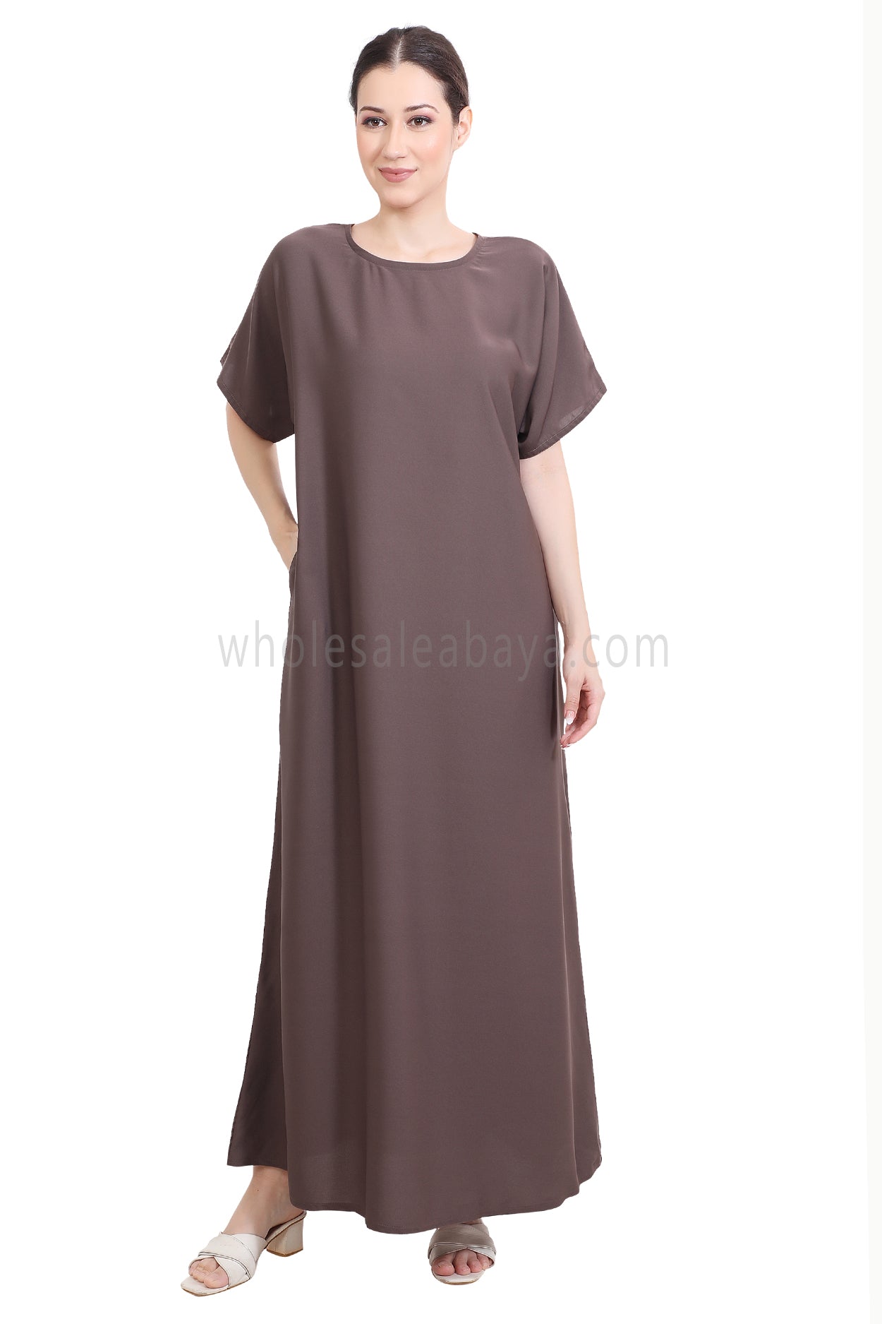 Inner Slip Half Sleeves 30330 Mink Brown