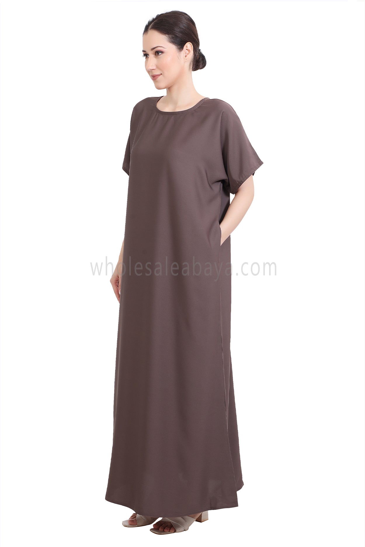 Inner Slip Half Sleeves 30330 Mink Brown