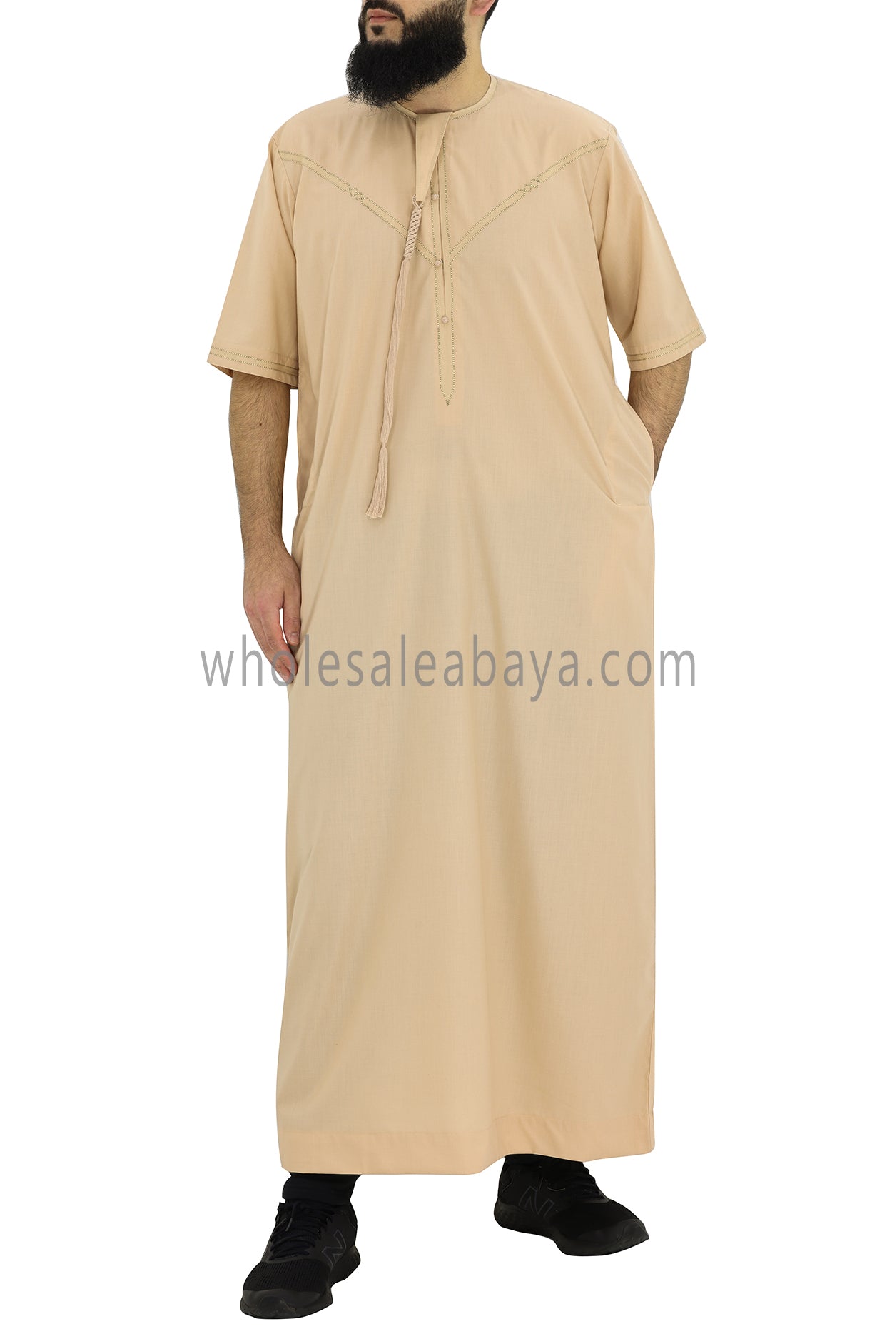 Men's Premium Emirati Thoube Peach