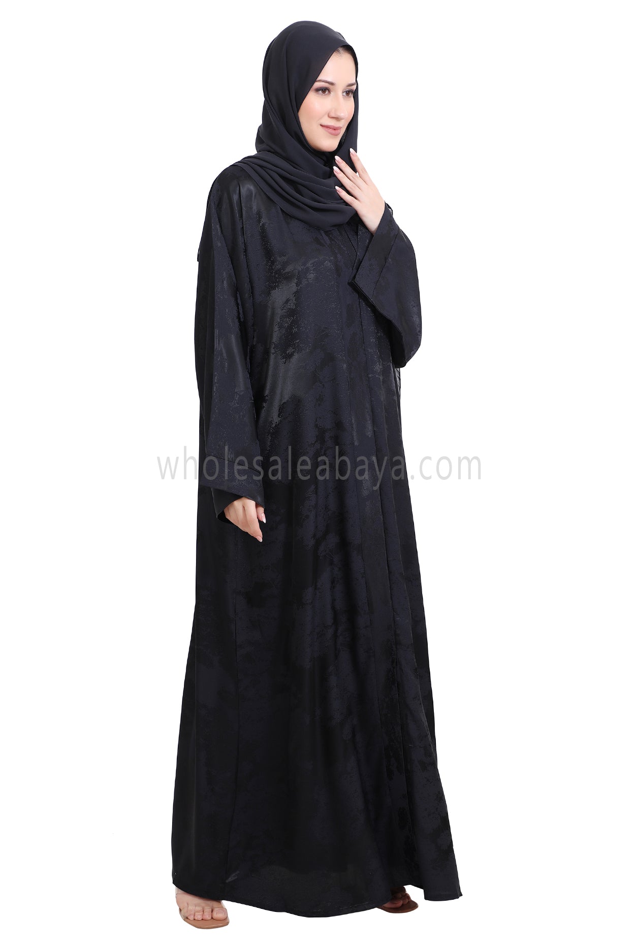 Urban Jacquard Open Abaya