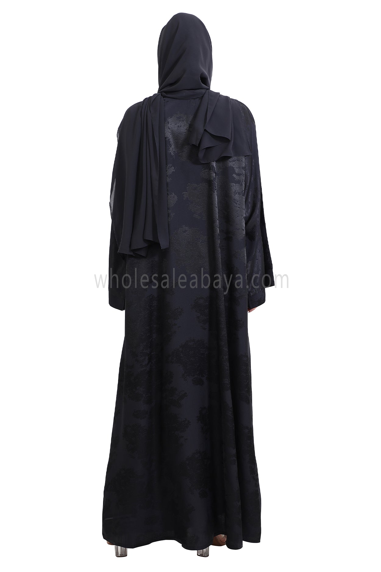 Urban Jacquard Open Abaya
