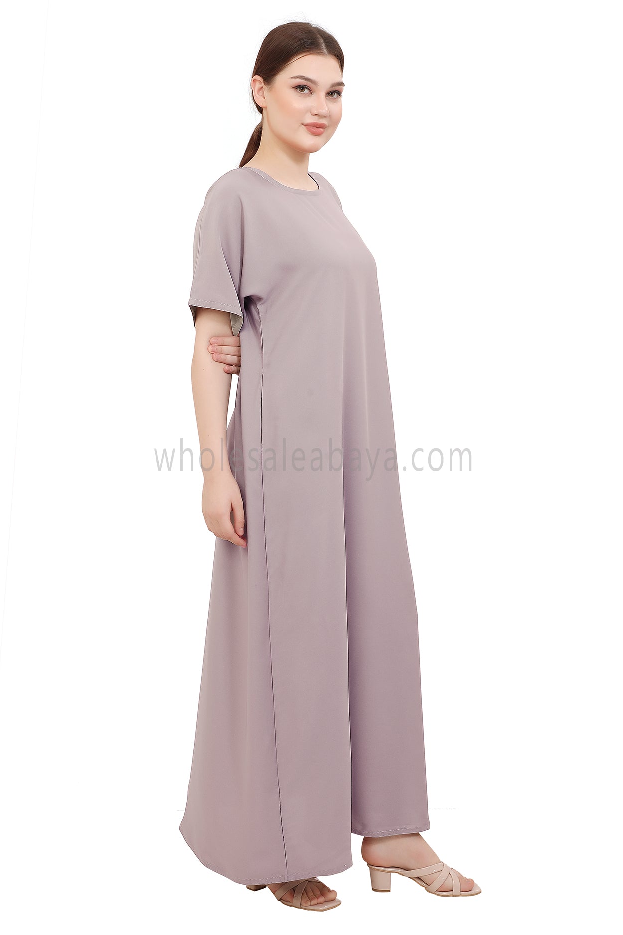 Inner Slip Half Sleeves 30330-HS Lilac grey