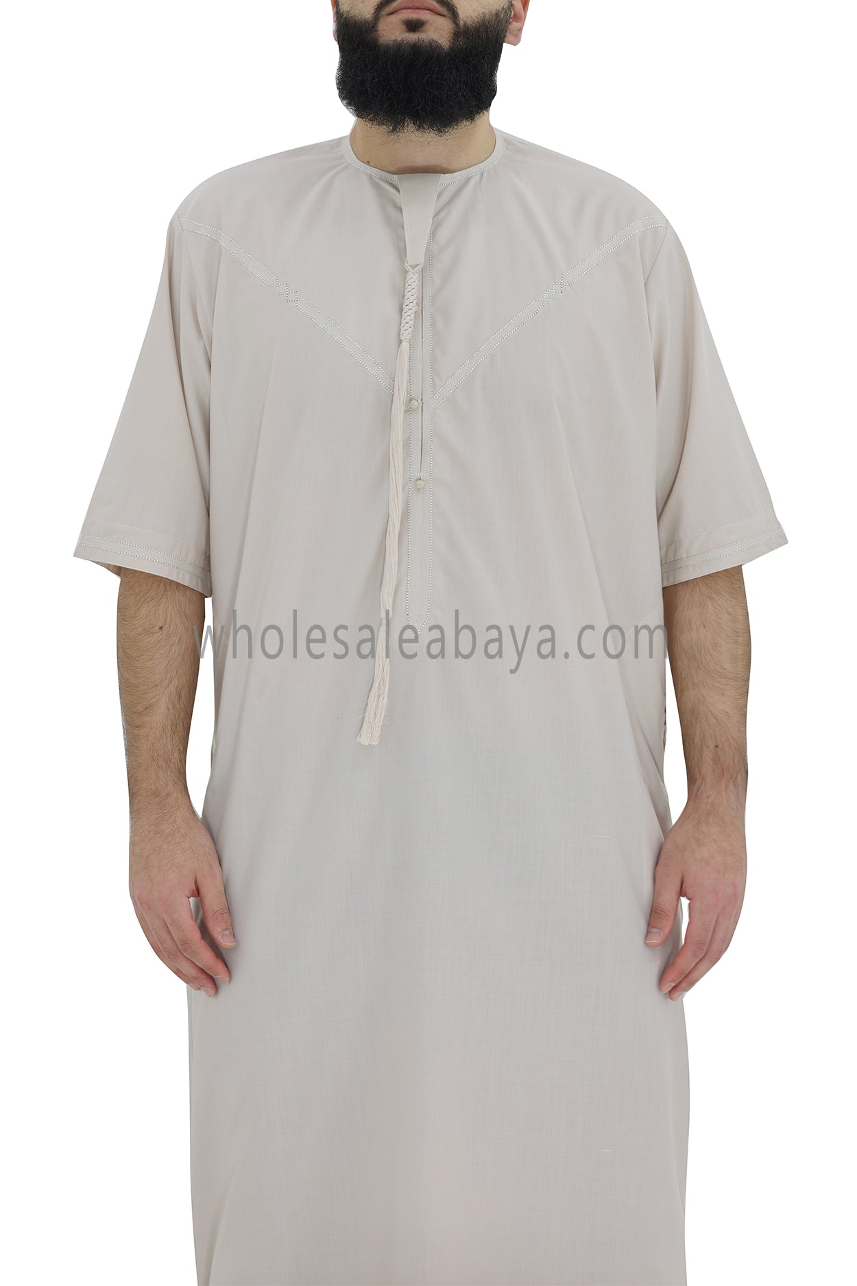 Men's Premium Emirati Thoube Ivory Cream