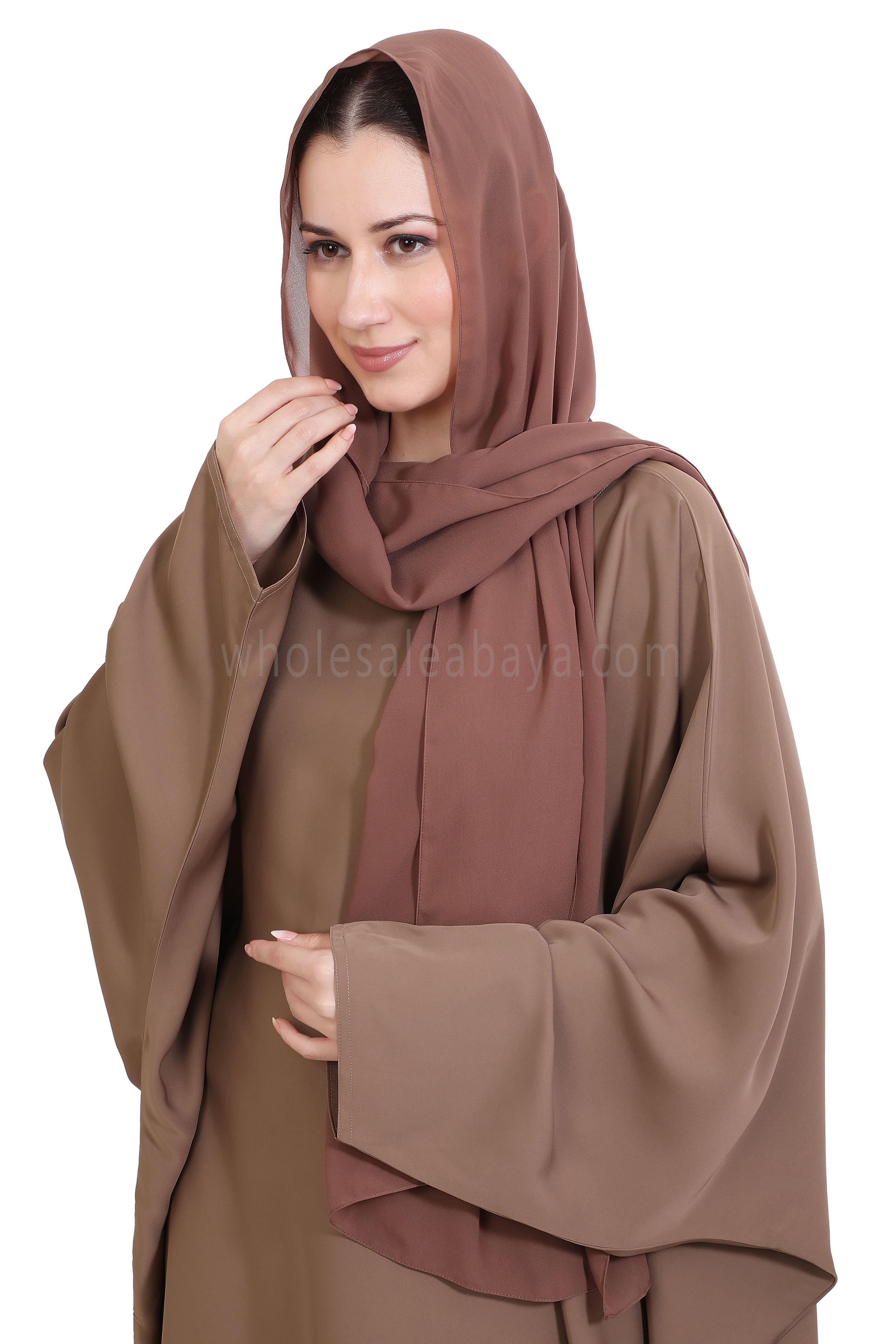 Plain Butterfly Style Abaya