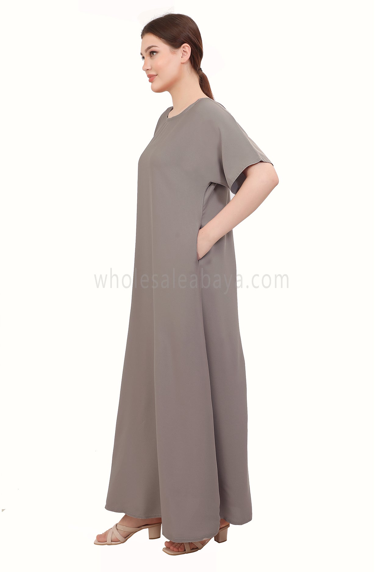 Inner Slip Half Sleeves 30330-HS Light Grey