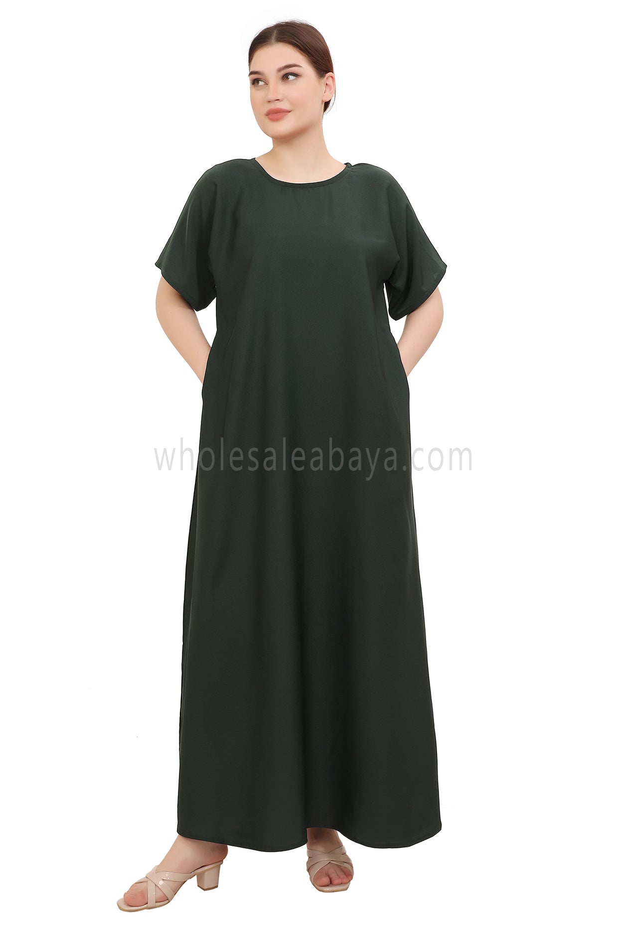 Inner Slip Half Sleeves 30330-HS Emerald Green