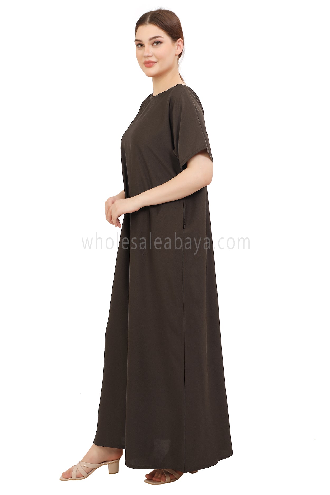 Inner Slip Half Sleeves 30330-HS Mocha Brown