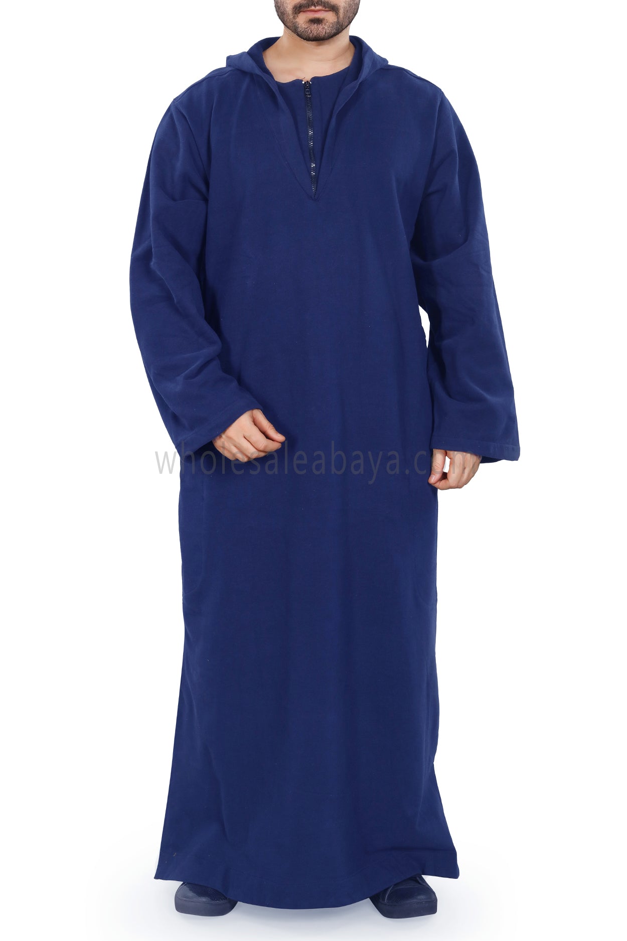 Men's Winter Hoodie Thoube 90016 Navy Blue