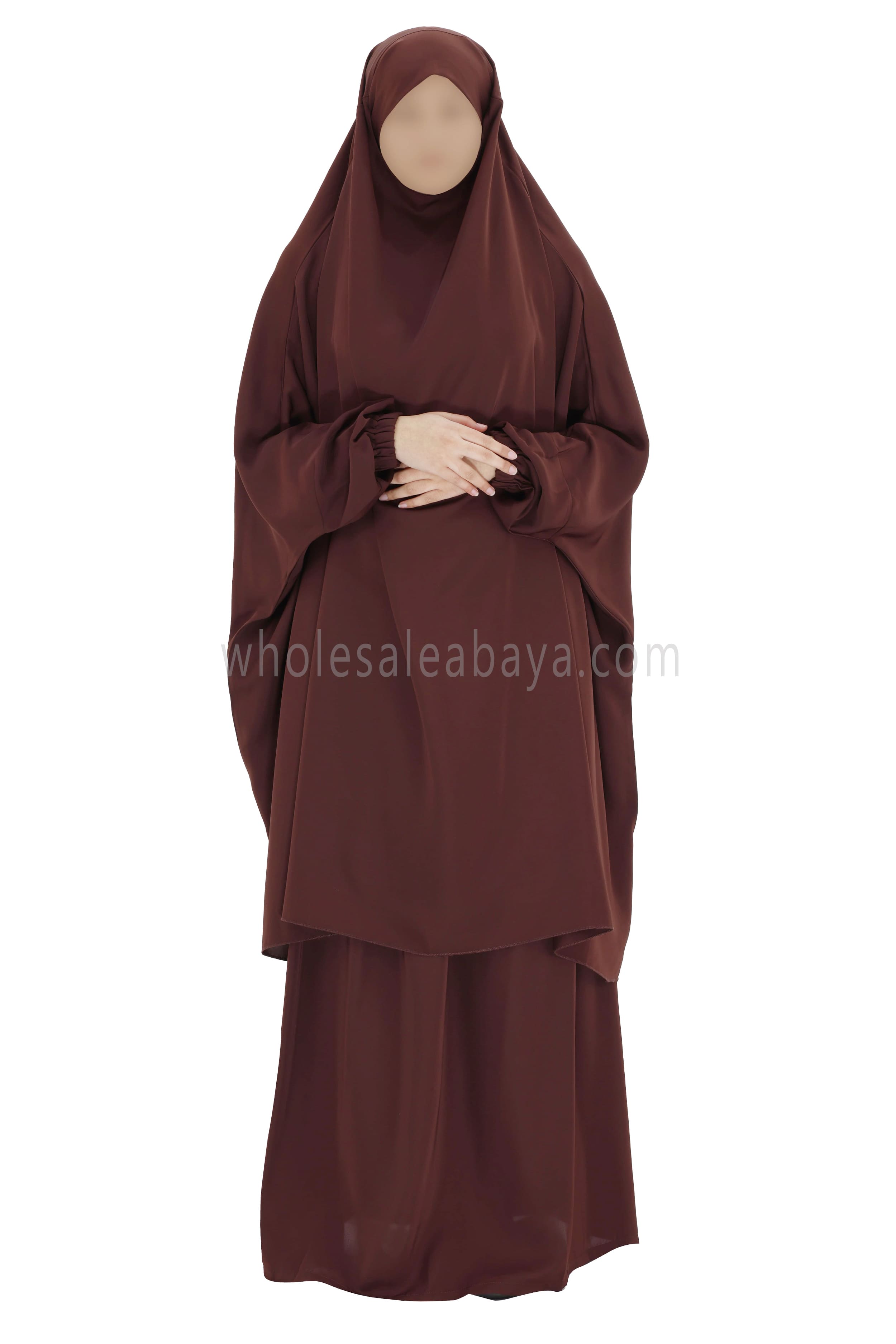 Premium 3 PC Jilbab With Skirts & Naqaab