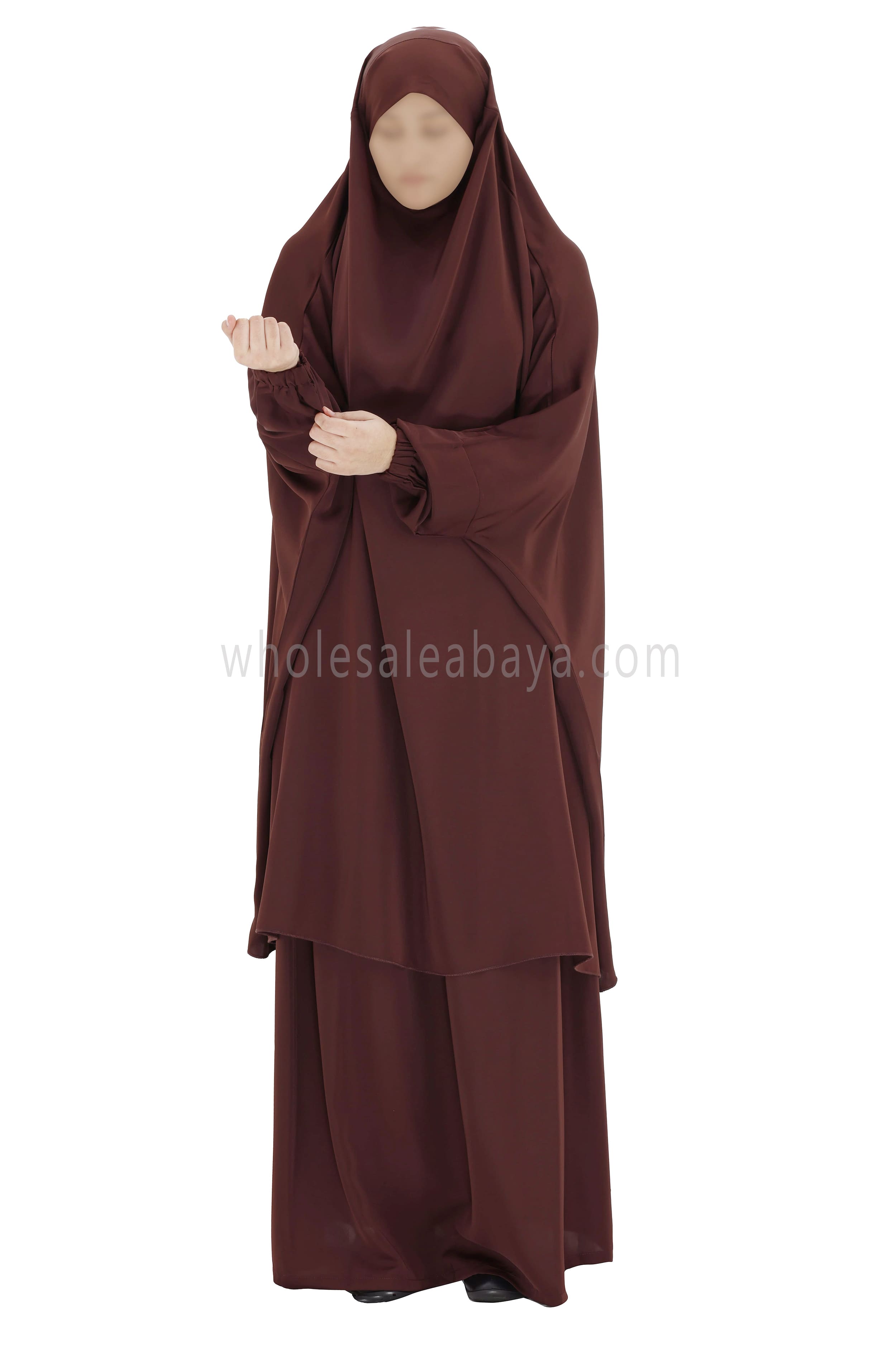 Premium 3 PC Jilbab With Skirts & Naqaab