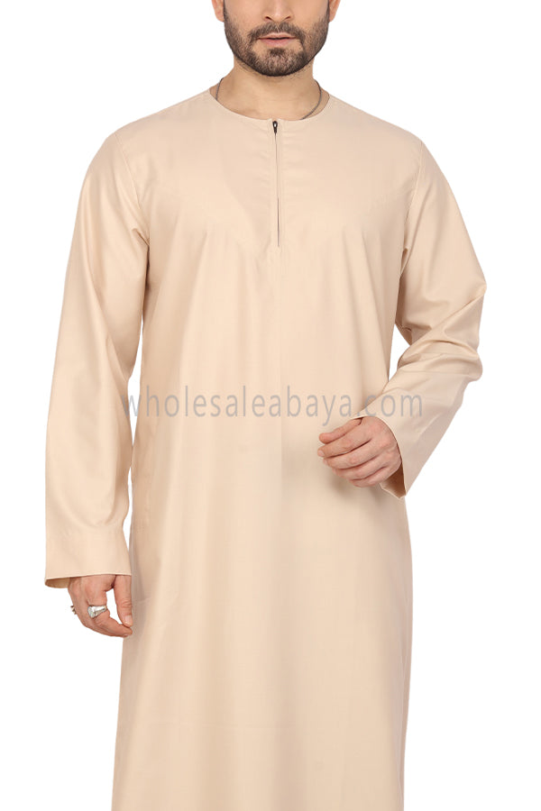 Men's Omani Style Thoube 90008 RT2 Cream