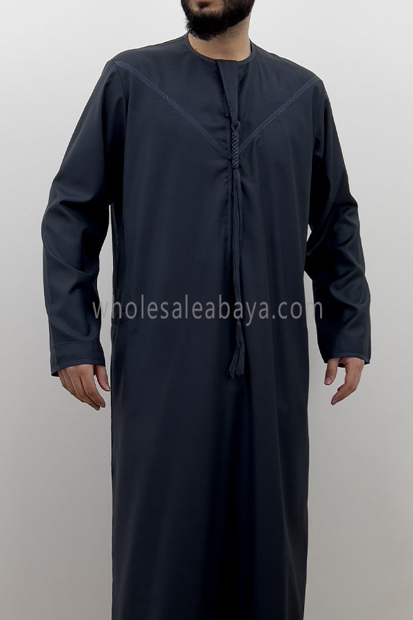 Men's Traditional Emirati Style Thoube 90008 ER TR A4