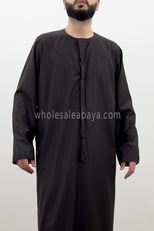 Men's Traditional Emirati Style Thoube 90008 ER TR A6