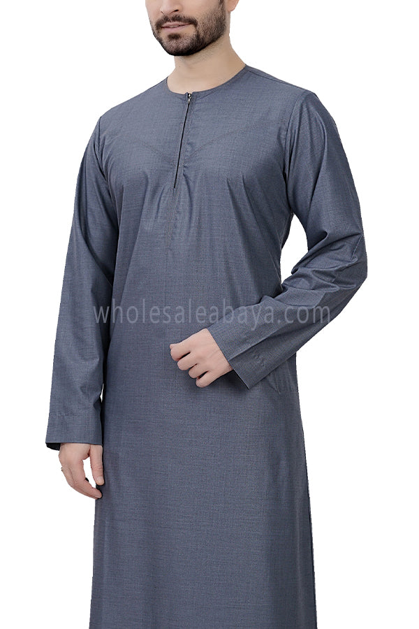 Men's Omani Style Thoube 90008 RL16 Grey