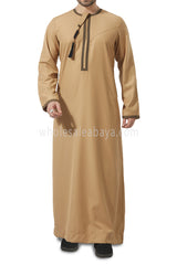 Embroidered Omani Thoube 90049  MR4  Gold