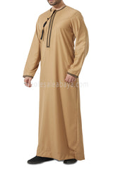 Embroidered Omani Thoube 90049  MR4  Gold