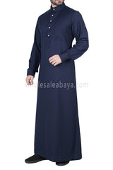 Men's Classic Collar Thoube 90053  MR11  Navy Blue