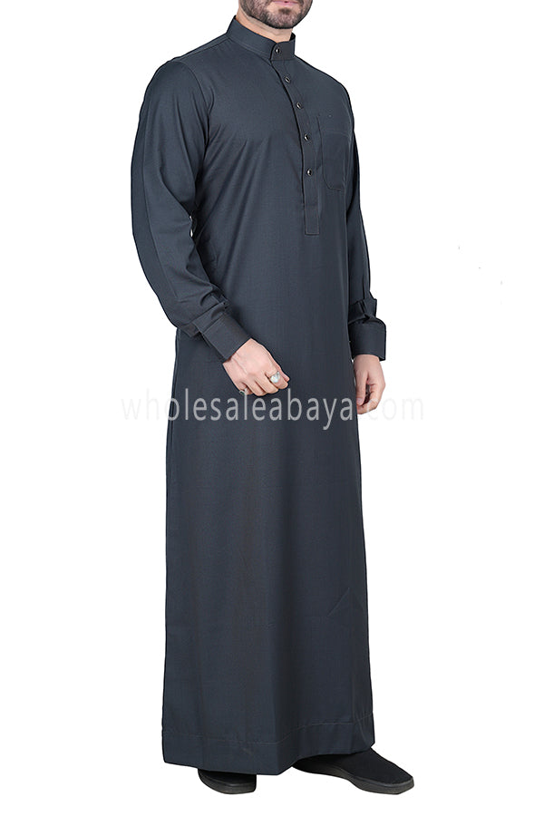 Men's Classic Collar Thoube 90053  MR8  Grey