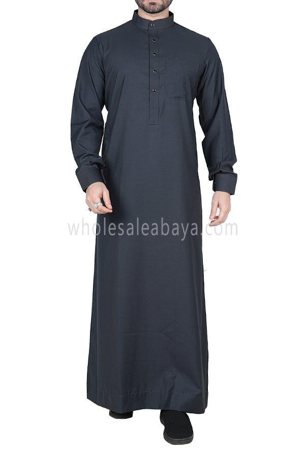 Men's Classic Collar Thoube 90053  MR8  Grey