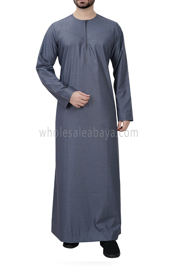 Men's Omani Style Thoube 90008  RL16 Grey