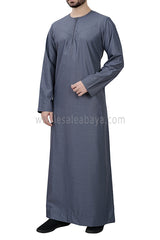 Men's Omani Style Thoube 90008  RL16 Grey