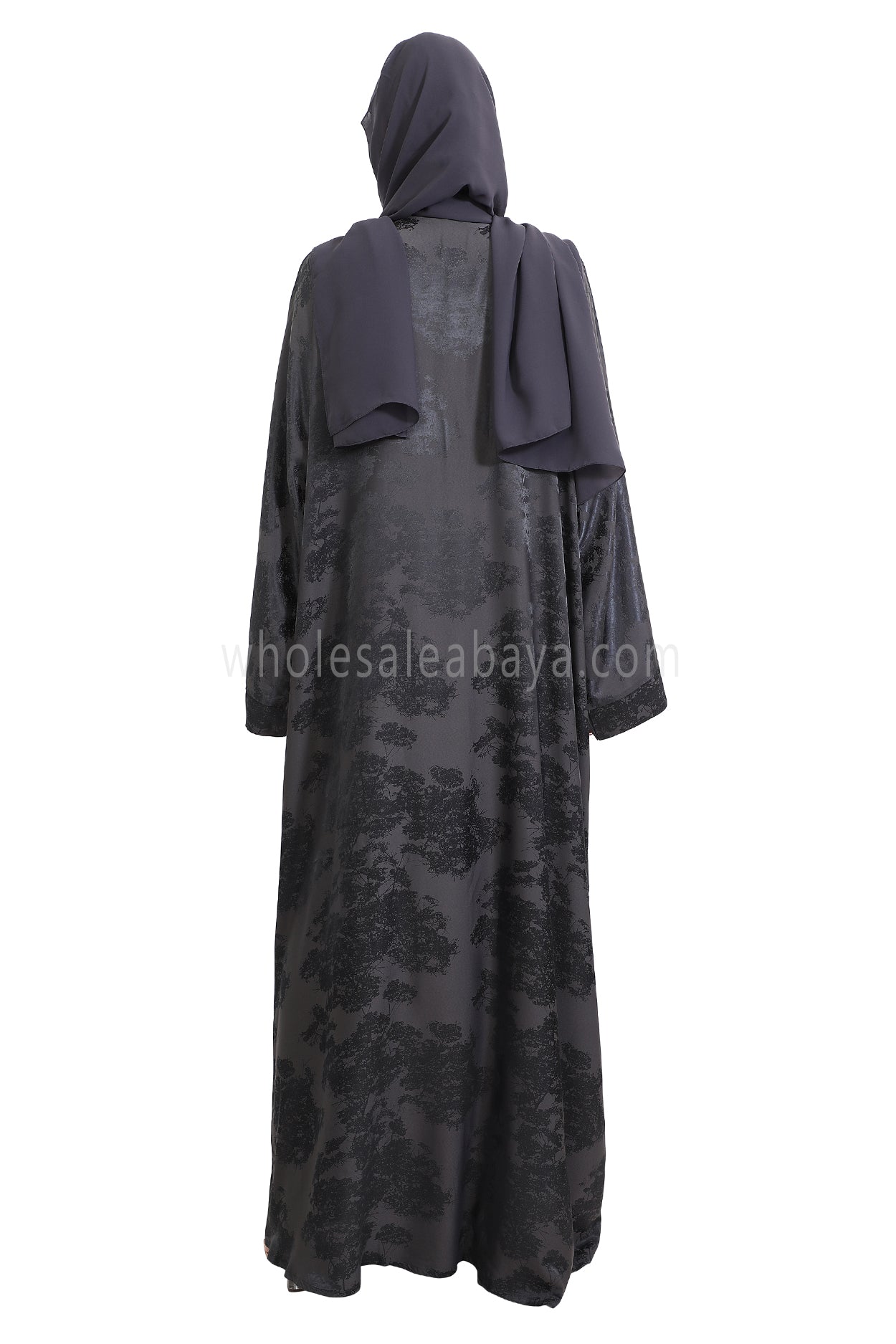 Urban Jacquard Open Abaya