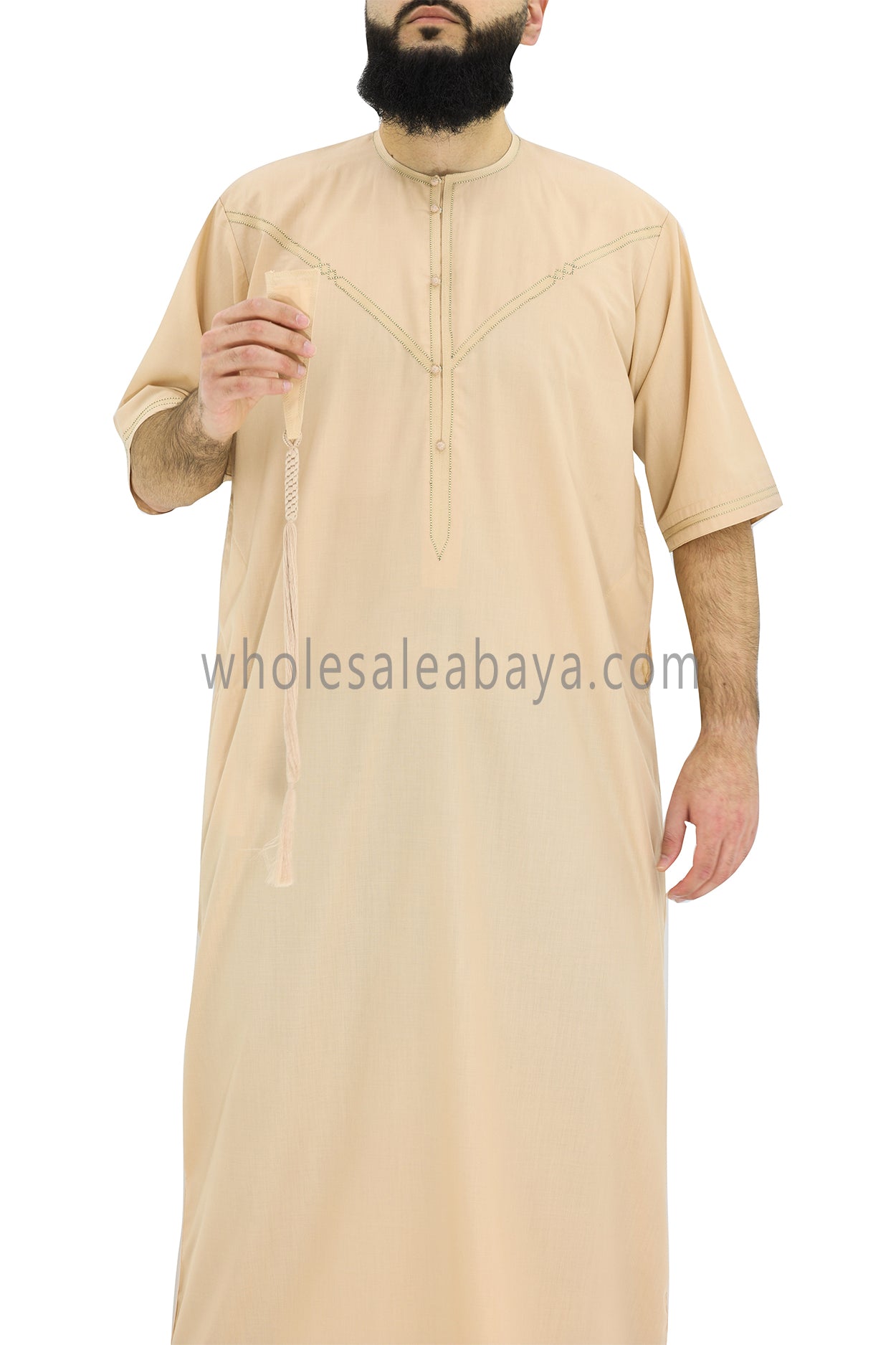 Men's Premium Emirati Thoube  Peach