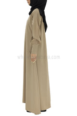 Women's Umbrella Abaya with Cuffed Sleeves
