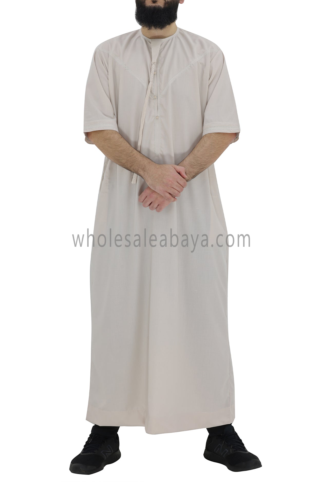 Men's Premium Emirati Thoube Ivory Cream