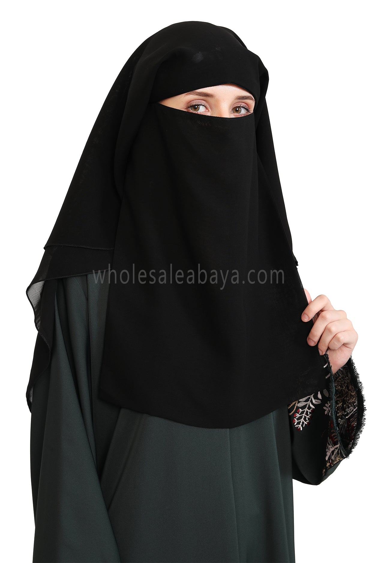 Three layered Naqaab