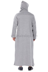 Men's Winter Hoodie Thoube 90016 Light Grey