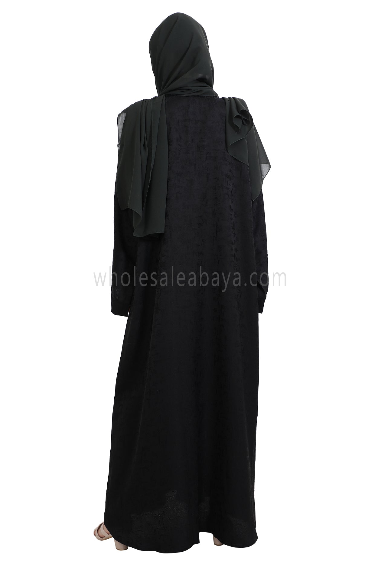 Jacquard Open Abaya