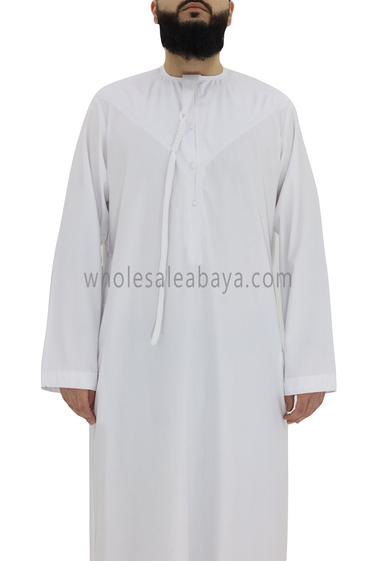 Men's Premium Emirati Thoube  White 1