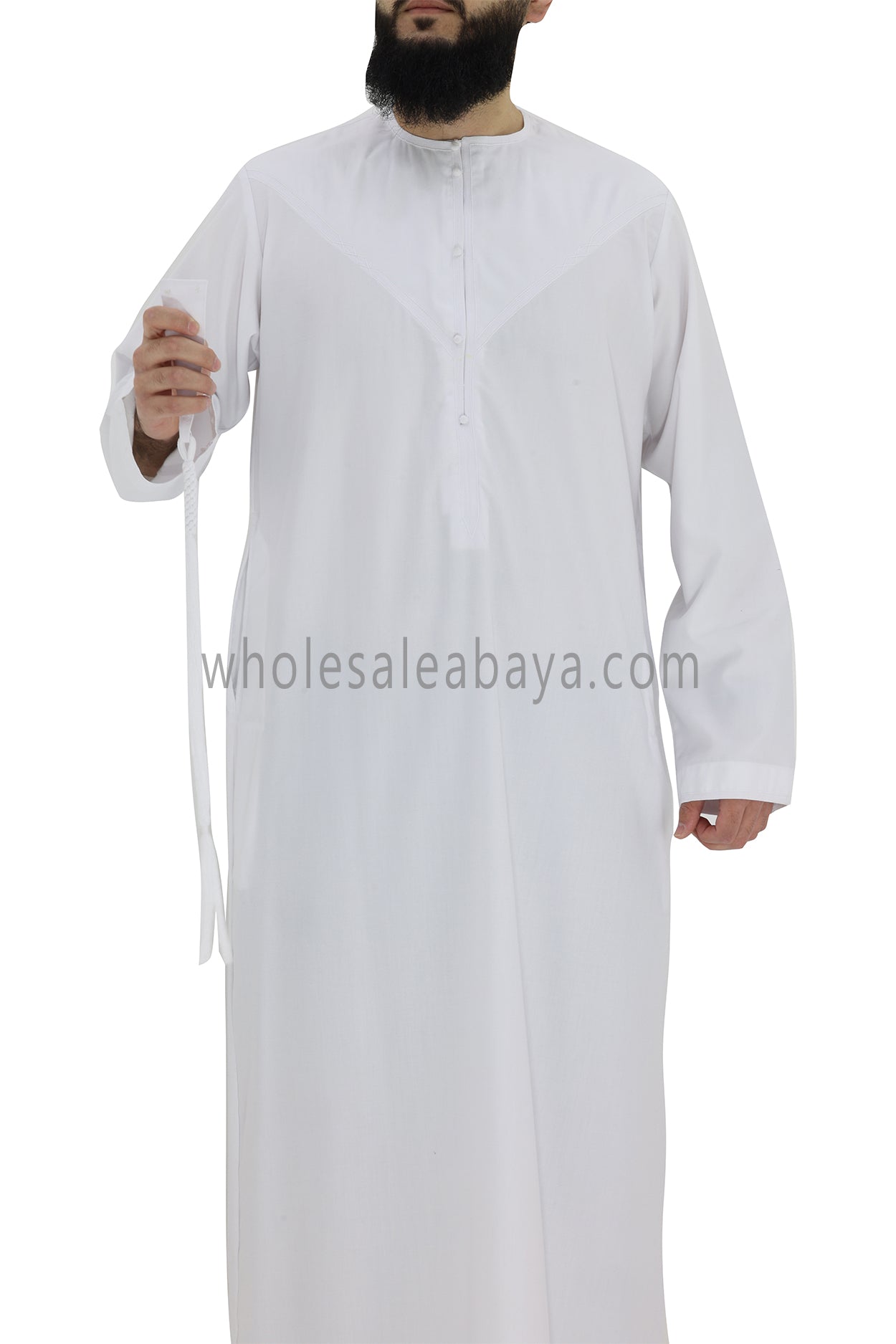 Men's Premium Emirati Thoube  White 1