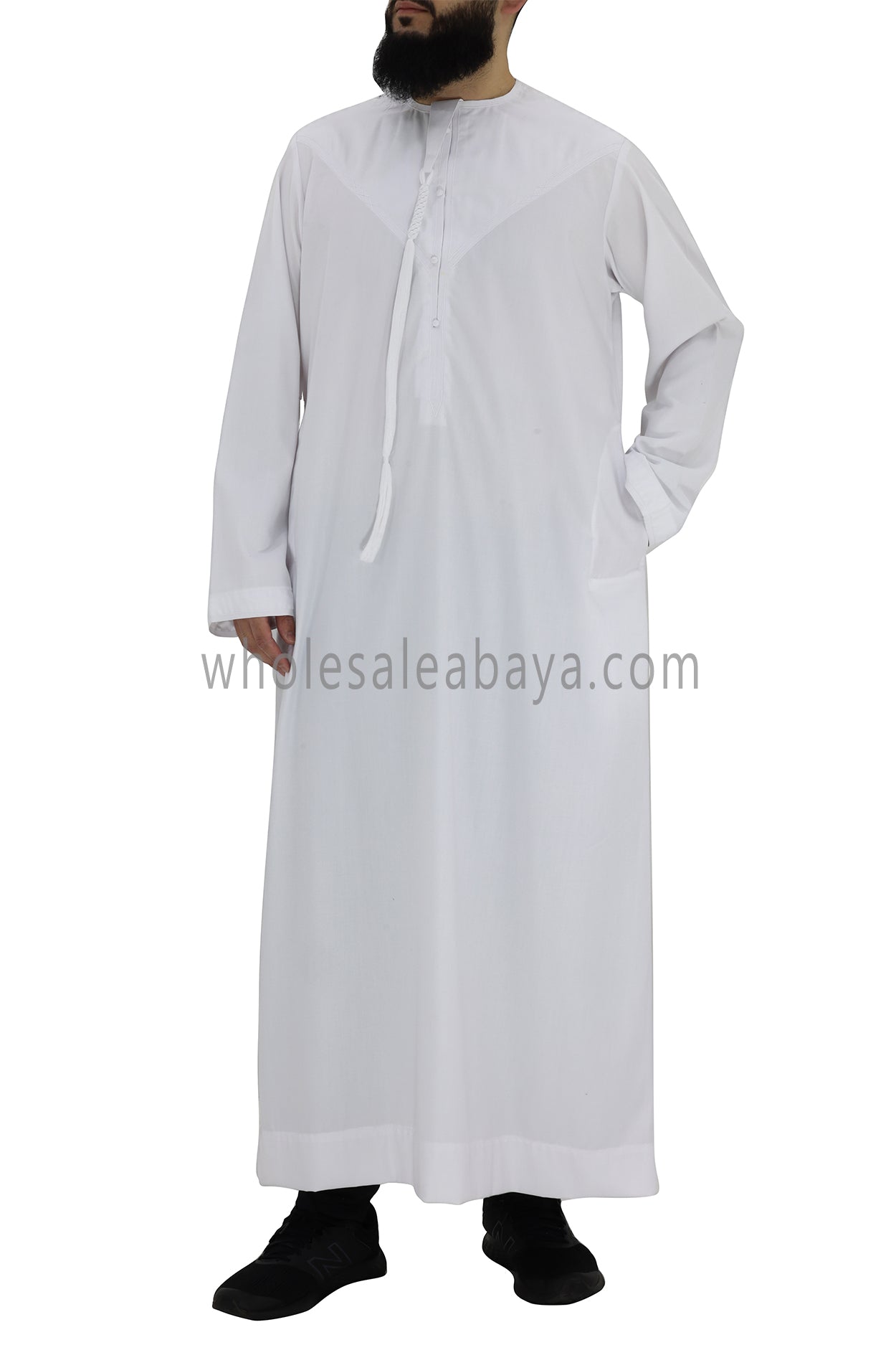Men's Premium Emirati Thoube  White 1