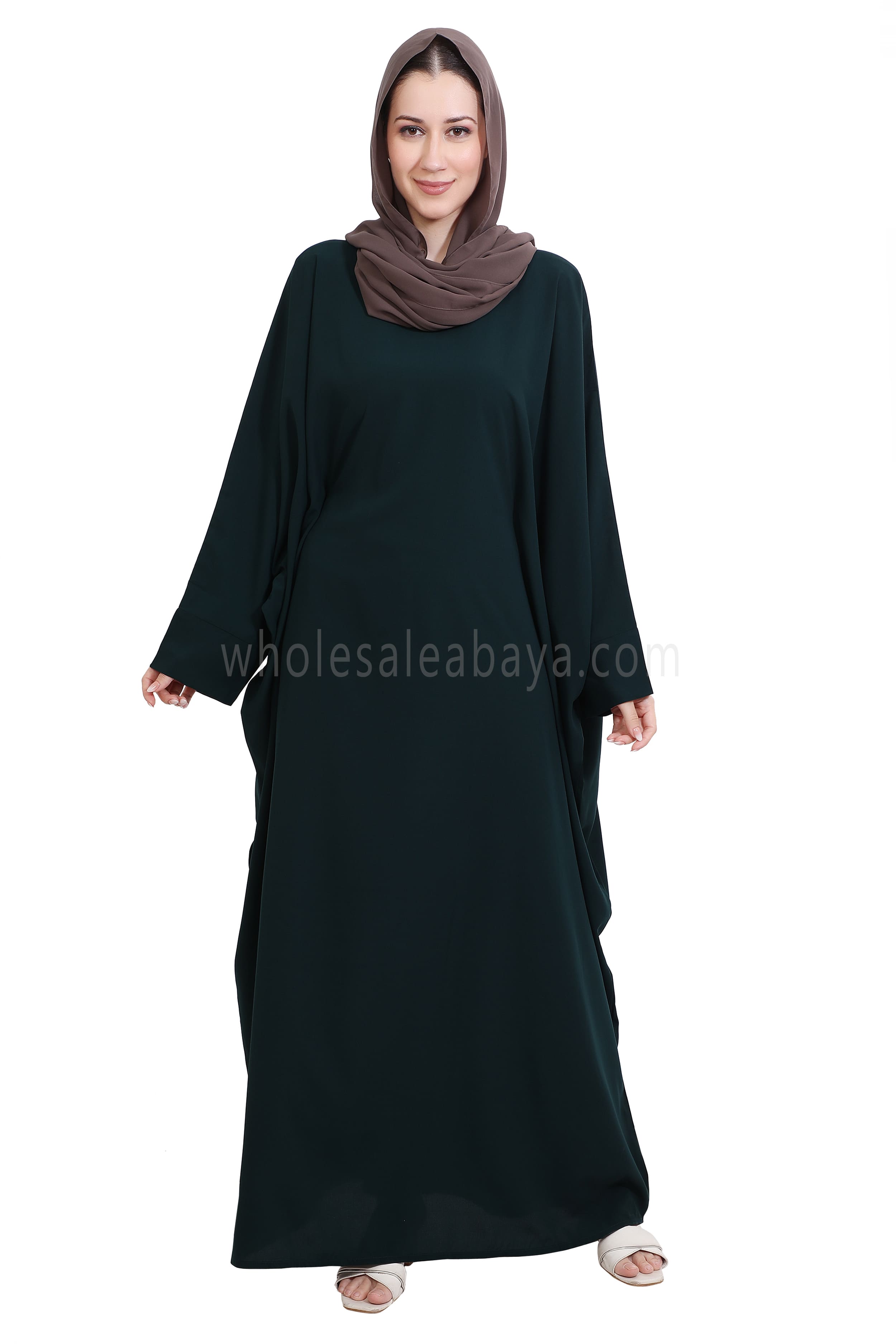 Plain Butterfly Style Abaya