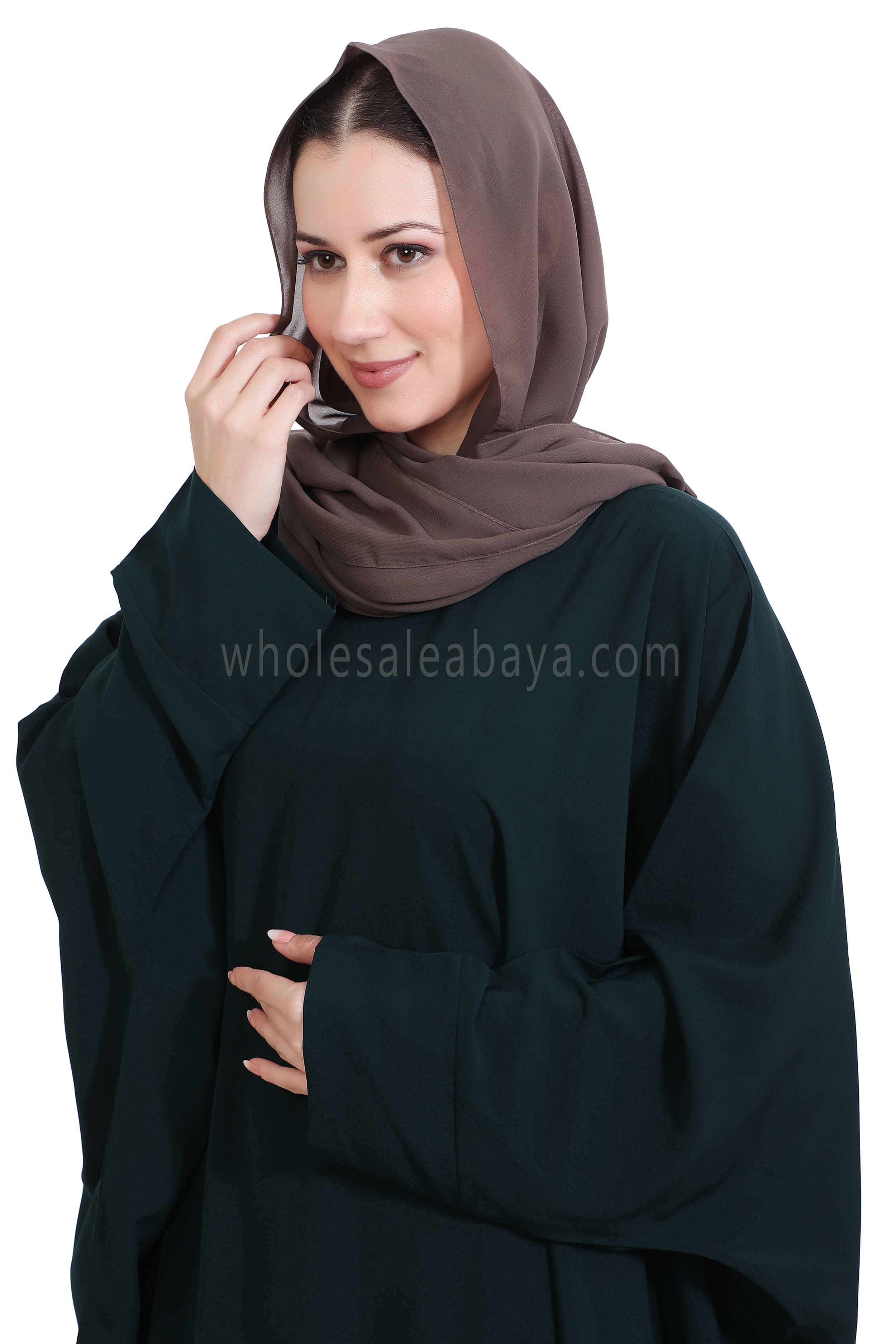 Plain Butterfly Style Abaya
