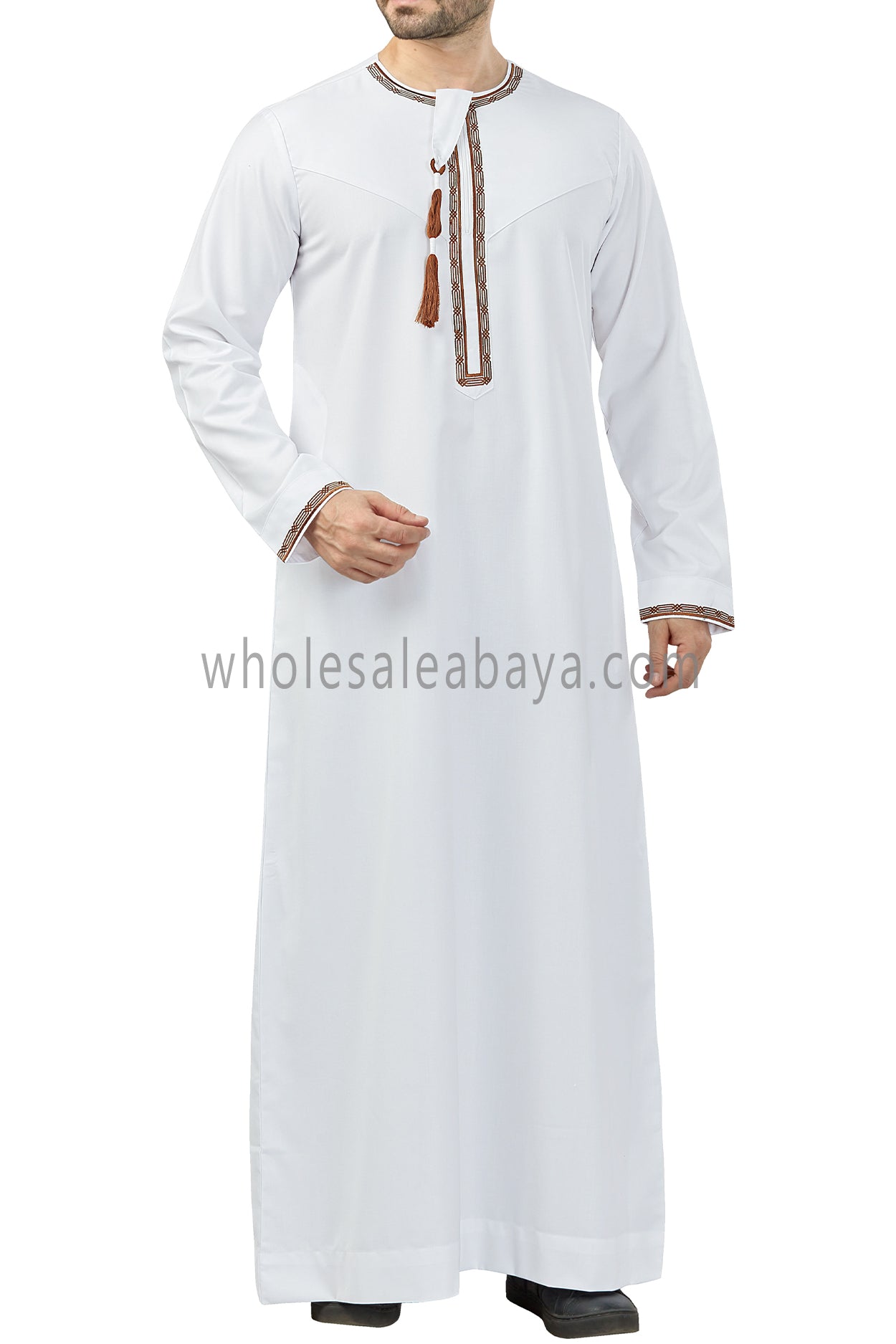 Premium Embroidered Omani Tassel Thoube