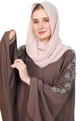 Open Butterfly Style With Leaf  Handwork