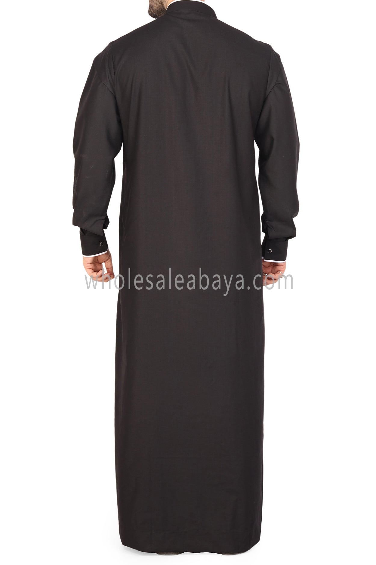 Men's Piping Collar Thoube Black Colour