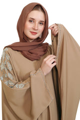 Open Butterfly Style With Leaf  Handwork