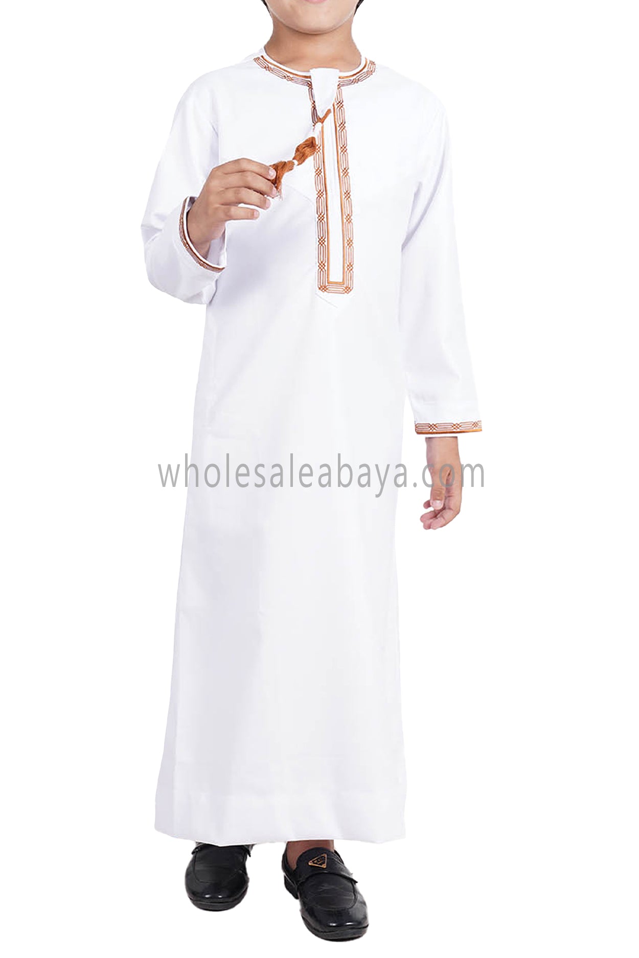 Boy's Premium Embroidered Omani Tassel Thoube