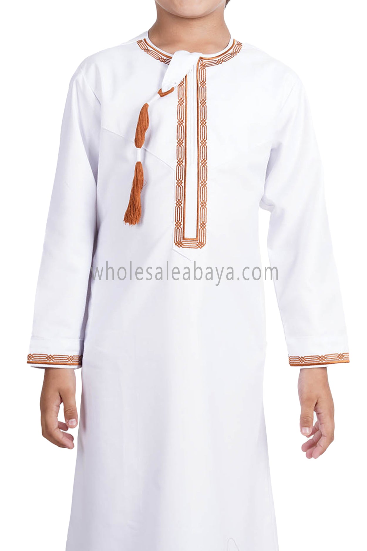 Boy's Premium Embroidered Omani Tassel Thoube