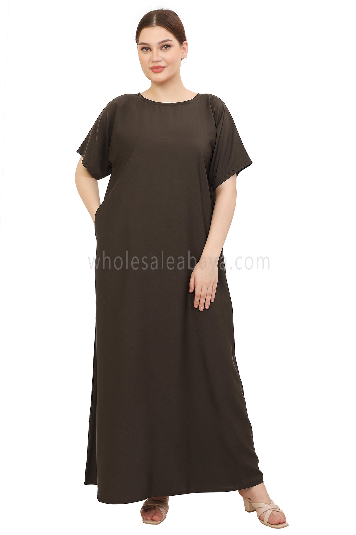 Inner Slip Half Sleeves 30330-HS Mocha Brown