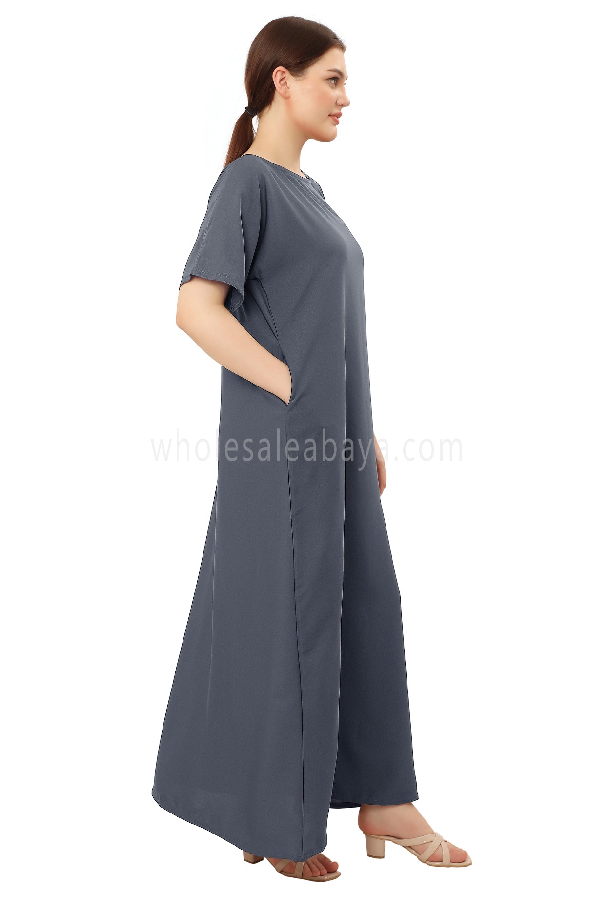 Inner Slip Half Sleeves 30330-HS Charcoal Grey