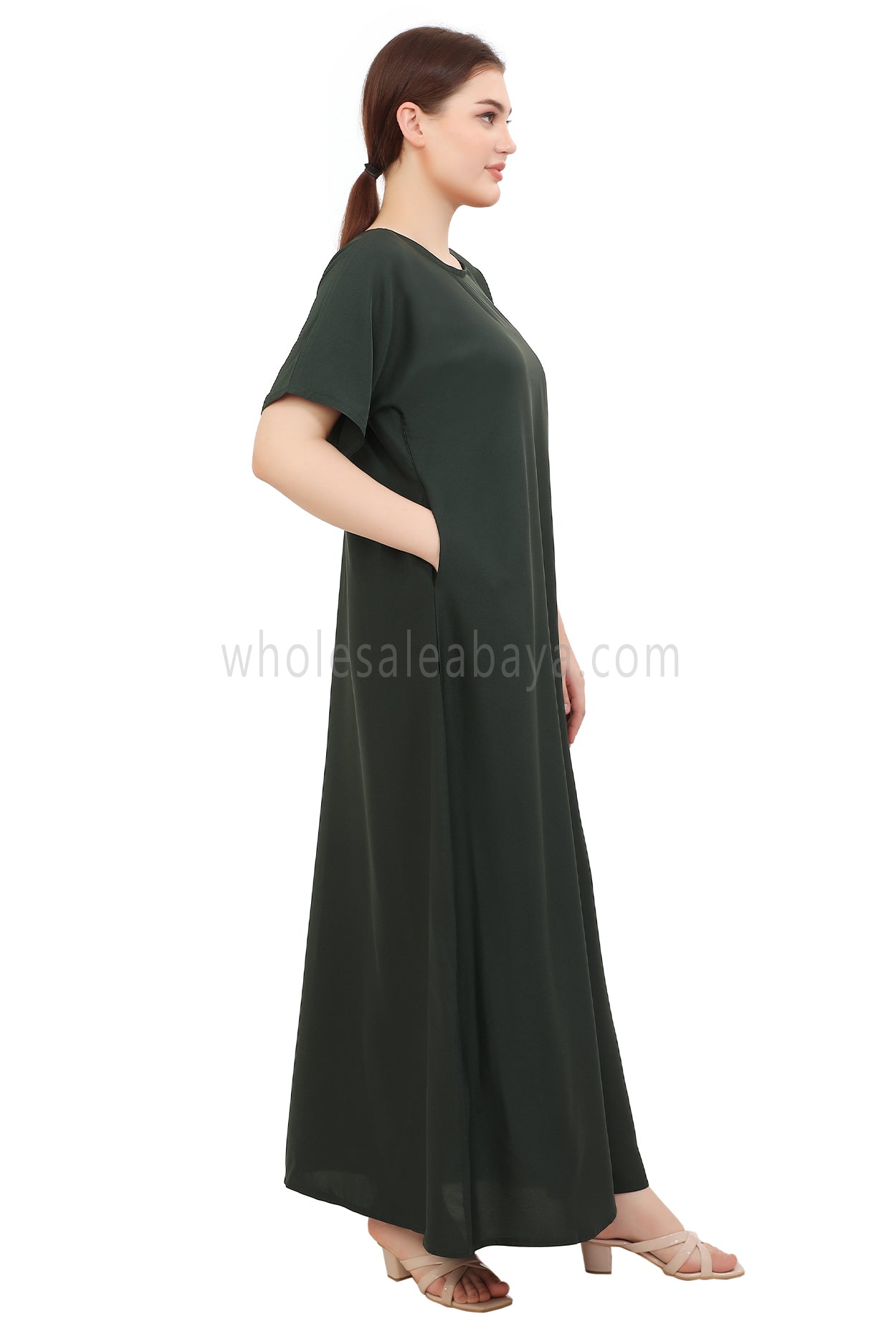 Inner Slip Half Sleeves 30330-HS Emerald Green