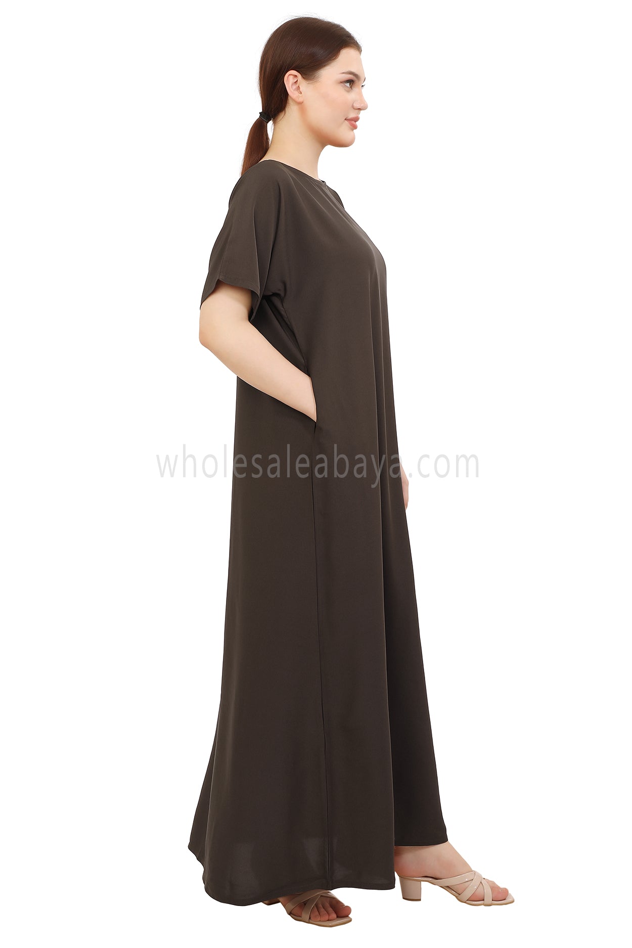 Inner Slip Half Sleeves 30330-HS Mocha Brown