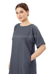 Inner Slip Half Sleeves 30330-HS Charcoal Grey